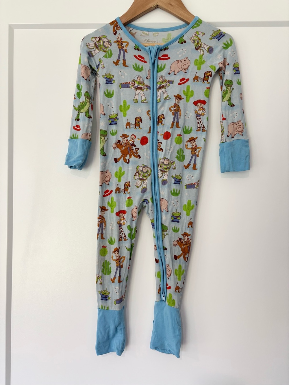 Little Sleepies OG Toy Story Bamboo Zippy Pajama 6/12 months
